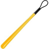 ZOMAKE Calzascarpe Lungo, Calza Scarpe Metallo 42cm, Calzante per Scarpe Acciaio Inossidabile, Shoe Horn per Uomini Donne Anziani (2 Pezzi - a