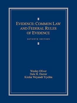 Hardcover Evidence: Common Law and Federal Rules of Evidence Book