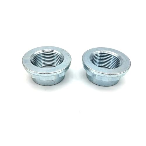 Fauful 2Pcs Car Rear Drive Shaft Axle Hub Nut for BMW E36 E46 Z3 Z4 E87 E90 33406799223