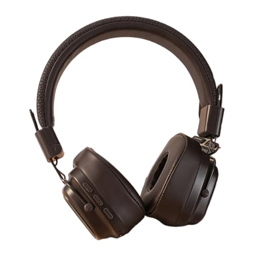 Casque sans fil sur l'oreille anti-fatigue à basse épaisse pour travailler