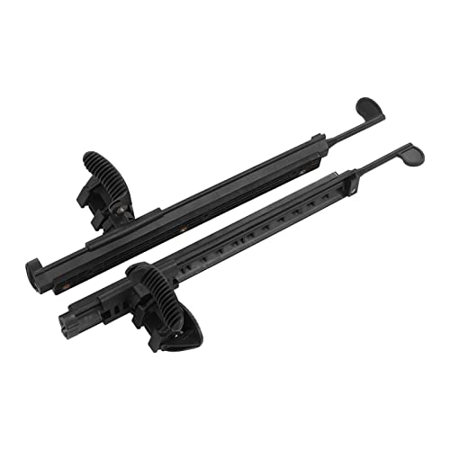 Adium Kayak Pedals, Adjustable Flexible Nylon Material Kayak Foot Brace 2pcs Black Color for Fishing Boats