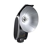 Godox Lux Senior Retro Camera Flashes, 6000K±200K GN14 1/1-1/64 Flash Power Auto & Manual with Colla