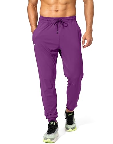 G Gradual Men's Sweatpants with Zipper Pockets Athletic Pants Traning Track Pants Joggers for Men Soccer, Running, Workout