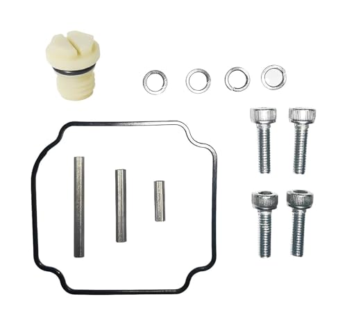 Kit de vis et bouchon 8134351 en acier inoxydable pour hors-bord