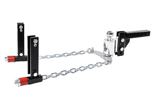 Image of Andersen Hitches Weight Distribution Hitch 2 Inch Shank 4 Inch Drop 2-5 /16 Inch Ball 14K GTWR 7 /8 Inch Brackets Anti-Sway