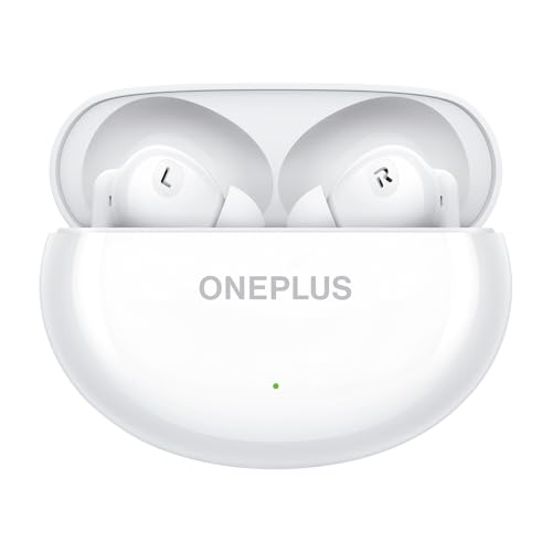 Image of OnePlus Nord Buds 3 Truly Wireless Bluetooth Earbuds with up to 32dB Active Noise Cancellation, 10mins for 11Hours Fast Charging with Up to 43h Music Playback -Melodic White