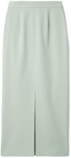 Amazon.co.jp: [リリーブラウン] バックディテールストレートスカート