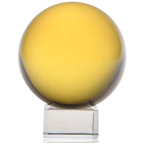 GYXYSJ 50mm Crystal Ball Photography Meditation Ball Contact Juggling Glass Sphere Display Cover