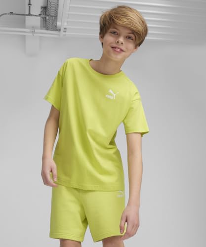 Image of Puma Boy's Solid Relaxed Fit T-Shirt