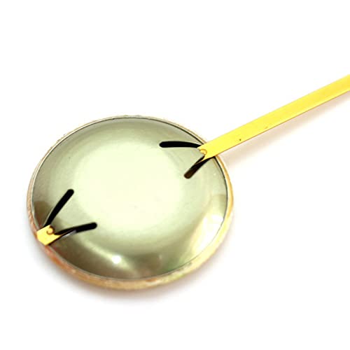 Korenjul Quartz Wall Clock Accessories Pendulum Metal Pendulum High Gloss Gold Custom Size Pendulum (Round) #TOP2