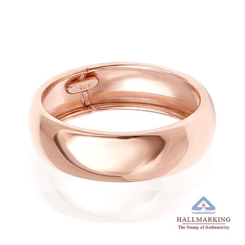 Image of TRUESILVER ACPL 925 Sterling Silver Band & Interlocking Rings for Women | Round Shape Eternity, Triple Band, Modern Design | Minimalist Jewelry Gift