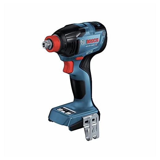 Bosch GDX18V-1860CN-RT 18V Freak Brushless Lithium-Ion 1/4 in. / 1/2 in. Cordless Connected-Ready Two-in-One Impact Driver (Tool Only) (Renewed)