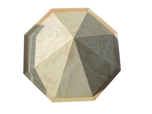 SamsGazebos English Cottage Garden Octagon Cupola, 15" x 15" x 18" Tall, Unfinished - Image 2