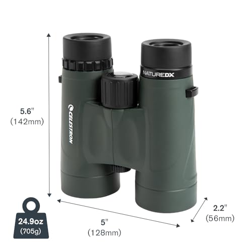 Celestron Nature DX 8x42 Waterproof Binoculars for Bird Watching & Outdoors - image 9
