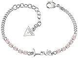 Type de pierre : Cristal Guess - Bracelet - Acier Inoxydable - Cristal - 18.0 cm - UBB61007-S