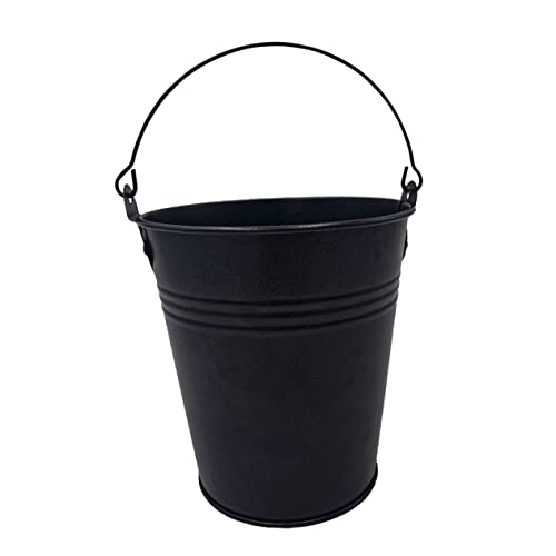 Hemobllo Cubo De Grasa para Barbacoa y Parrilla Gran Capacidad De Hierro Resistente Uso Exterior Práctico para Captura De Aceite y Grasa