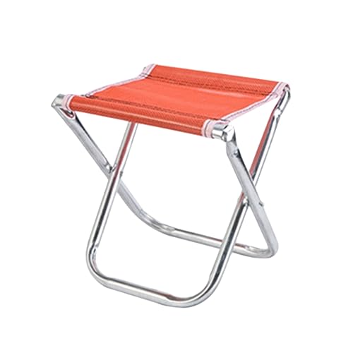 BESPORTBLE Outdoor Collapsible Stool Lightweight Folding Chair for Camping Fishing Travelling and Beach Activities Random Color Durable Design for Comfort and Relaxation