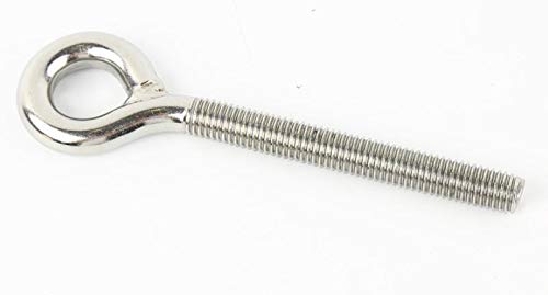 12 Bulloni Ad Anello In Acciaio Inox 304 - Viti A Occhiello M6 Per Sollevamento E Fissaggio, Filettatura Completa - Foto 4