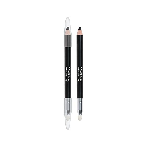 COVERGIRL Perfect Blend Eyeliner Pencil, Basic Black, Eyeliner Pencil with Blending Tip For Precise or Smudged Look, 1 Count