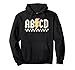 Boys Girls Teachers ABCD Rock Graphic back to School Class Pullover Hoodie