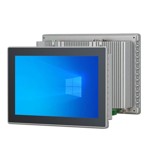 Image of 8 inch Industrial Touch Panel PC, Ratio 16:10 Multi-Touchscreen-Monitor,Wall Mounted Touch Screen Panel Computer,WiFi & Built-in Speakers,IP65 Front,Win 10 I5 RAM 4G+128G SSD