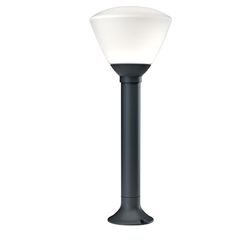 OSRAM LED outdoor Luminaire / Endura Style Lantern Bowl / Aluminium Body / dark grey / height 55cm / 7 Watt / warm white - 3000K