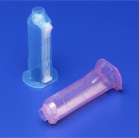 Covidien 81152800 Needle Holder Defender 1.5 Inch L, Purple, With Adapter, Safety 8881225115 Box Of 500