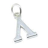 lambdasonde reinigen Buchstaben-Anhänger. Charm-Anhänger mit griechischem Lambda-Alphabet, Sterling-Silber 925, 1 Buchstaben-Anhänger
