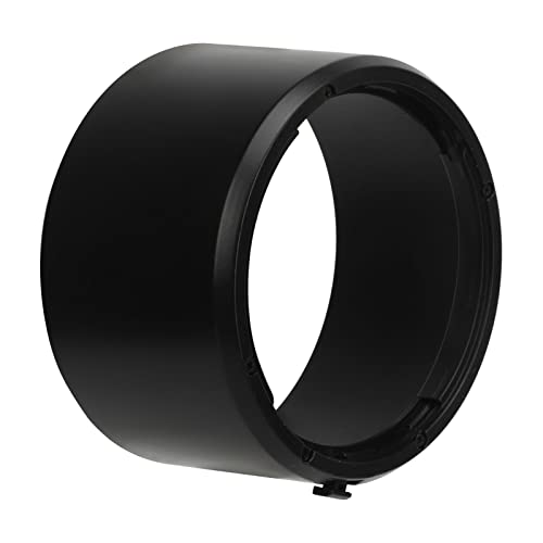 Camera Lens Hood Shade, Reversible Lens Hood, Black, Thread Cancellation Design, Better Shading Effect for Replacement