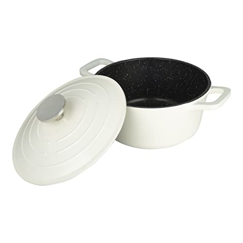 Commichef XR-720CR 20cm Cast Aluminium Round Casserole Dish