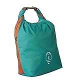 DOD(ディーオーディー)ミッツ・ワケブクーロ 3気室 軽量 撥水 スタッフバッグ 登山 キャンプ 旅行 仕分け ロールトップ BA107-BL