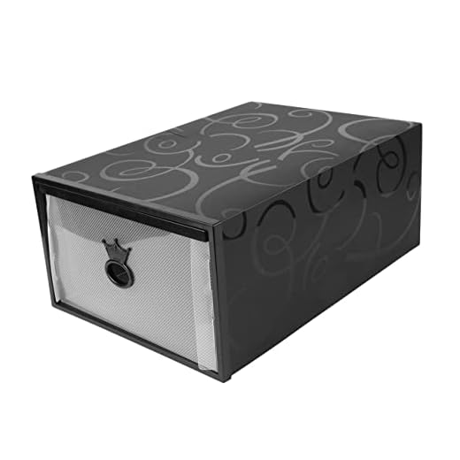 ABOOFAN Caja De Almacenamiento De Zapatos Zapato Claro Zapatilla De Deporte Caso Organizador De Zapatos para Armario Almacenamiento De Zapatillas Escaparate Zapatos Deportivos El Plastico