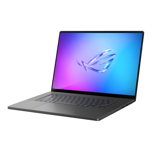 Image of ASUS ROG Zephyrus G16 GU605 16 inch WQXGA 240Hz OLED Gaming Laptop, Intel Core Ultra 9 285H 2.9GHz, 64GB RAM, 2TB SSD, NVIDIA GeForce RTX 5090 24GB, Windows 11 Pro, Platinum White