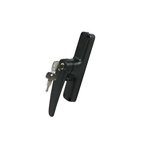 Cremonese Per Finestre In Ferro Con Chiave Art. 565/Za Ibfm Tipo A Per Applicazione Interna Delle Aste Zama Verniciato Nero Disponibile Versione Destr