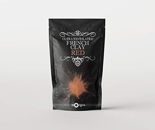 Preisvergleich Produktbild Französische Tonerde, gut belüftet, 500 g, Rot