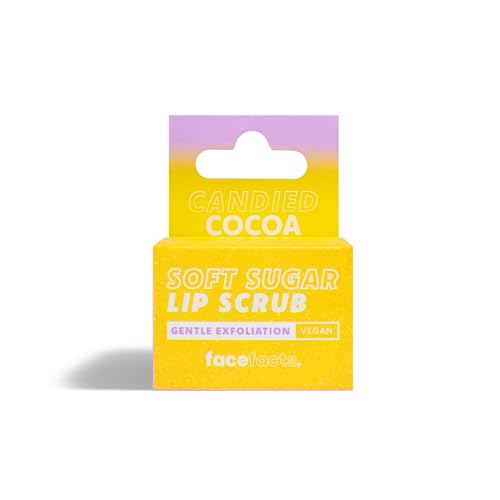 Face Facts Candied Cocoa Lip Scrub| Soften + Smooth Dry Lips | 10g