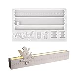 Facile à utiliser : intérieur lisse, facile à démouler. Il suffit de mettre les remplissages nécessaires dans le moule, d'ajouter des pigments de résine, des colorants de résine et d'intégrer diverses décorations ou remplissages. Attendez la solidification complète, tournez doucement le moule et étalez-le, et vous aurez votre propre design de décoration de Noël unique qui est très accrocheur