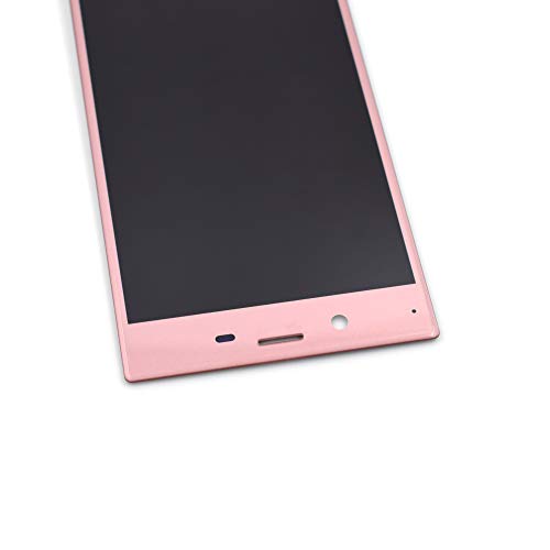 Image of LCD Screen Display with Digitizer Touch Panel Without Bezel Frame Compatible with Sony Xperia XZ F8331 F8331 F8332(Pink)
