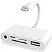 Price comparison product image 5 in 1 SD/TF Memery Card Reader Camera Adapter 3.0 USB Driver OTG Interface for Phone and Pad Pod Touch DC 3.5 Audio Camera Connection Kit