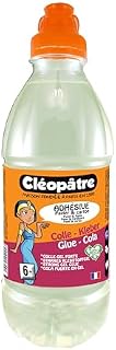 CLEOPATRE - Klej przezroczysty - Gry i rękodzieło - Klej - Unisex Adult - Butelka 500 ml