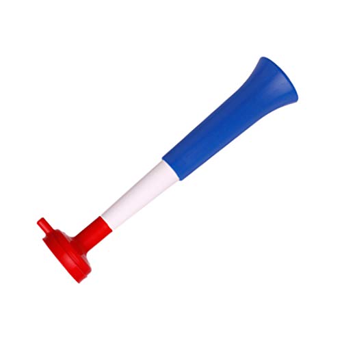 FUN FAN LINE - Pack x3 trompettes en Plastique Vuvuzela. Accessoire pour Le Football et Les célébrations Sportives. Avertisseur sonore pour l'animation. (France) Cover
