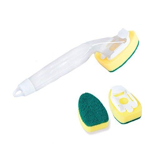 See full amazon price history chart for NETXE Creative Dispenser Scrubber Cleaner Dish Wand Brush with Scrubbers and Refill Soap Water with 2 Pieces Wands for Cleaning - Medium, Multicolor NETXE Creative Dispenser Scrubber Cleaner Dish Wand Brush with Scrubbers and Refill Soap Water with 2 Pieces Wands for Cleaning - Medium, Multicolor (B08PQFZMSQ) Amazon Price History, Amazon Price Tracker