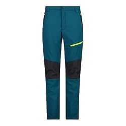 CMP - Pantaloni in Softshell da Uomo, Deep Lake, 50