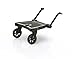 Set ABC Design Trittbrett Kiddie Ride On 2 mit Stoffwindel von Kinderhaus Blaubär | Mitfahrbrett universal passend | Rollbrett für Kinderwagen Buggy bis 20 kg, Größe:Trittbrett