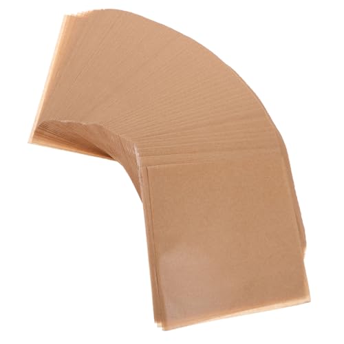 Cabilock 500pcs Oil Absorption Paper Food Liners Disposable Snack Liners for Fried Food Pizza and More Non Odor Easy Clean Up