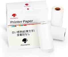 phomemo フォメモM02S 6ロールセット＋純正53mm×2箱付き Amazon | Phomemo M02 / M02S / M02 PRO / P2S M03 / M04AS