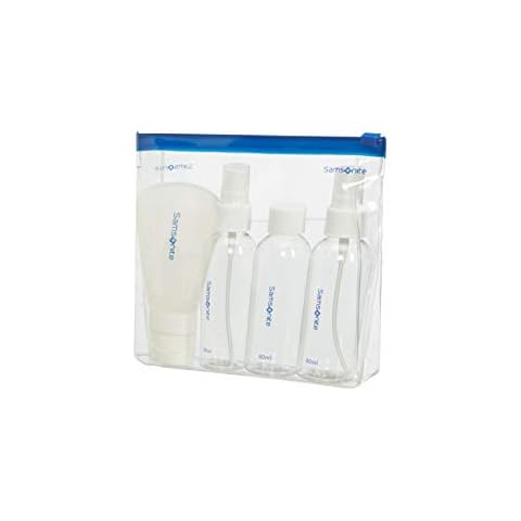 Organizador para Maletas Samsonite Global Travel Accessories - Pack de 4 Botellas Transparentes de 17 cm Cover