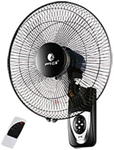 12-16 Inch Household Wall-mounted Fan, Three-speed Wind Speed, Wide-angle Shaking Head, 1.2M Power Cord,12 Inch Remote Control Style,Serene16