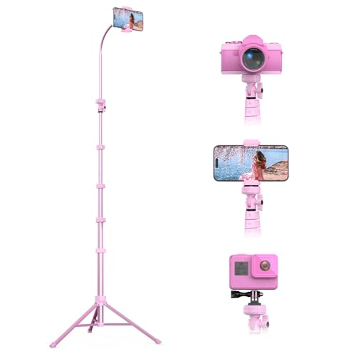 UBeesize 88’’ Flexible Phone Tripod with...