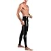 ABWL Black Latex Legging for Men,Handmade Natural Rubber Pants for Latex Club Wear-M